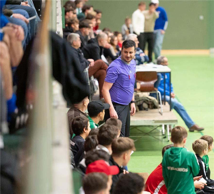 Herrenberg, Längenholzhalle, Gäubote-Cup, Hallenfußballturnier,  GB-Foto: Vecsey