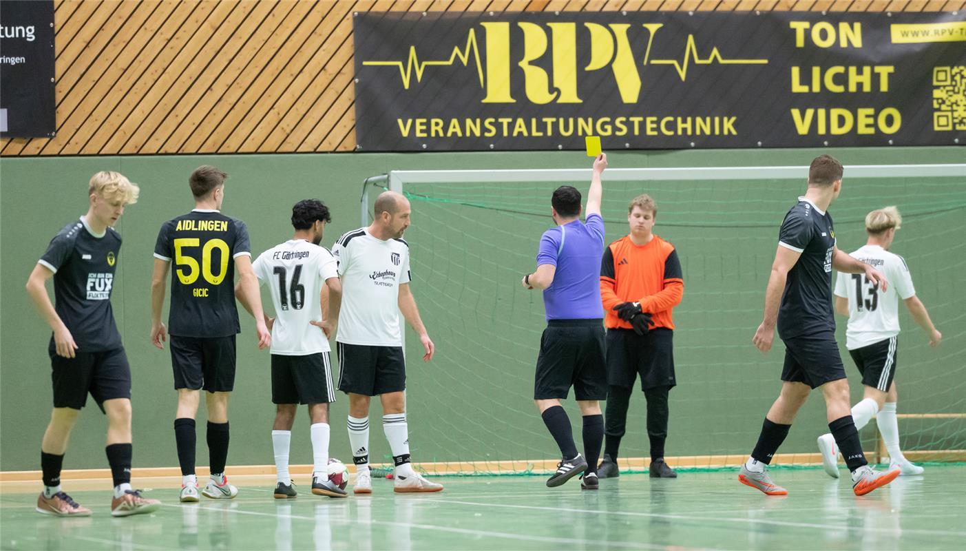 Herrenberg, Längenholzhalle, Gäubote-Cup, Hallenfußballturnier,  Spvgg. Aidlinge...
