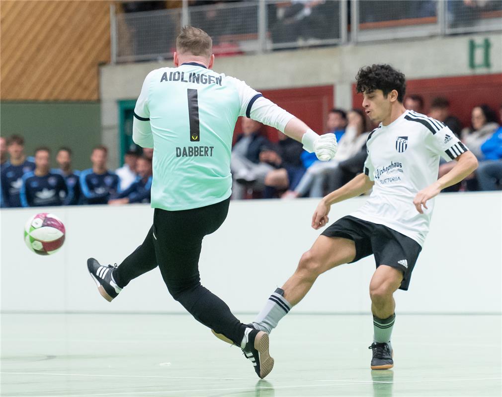 Herrenberg, Längenholzhalle, Gäubote-Cup, Hallenfußballturnier,  Spvgg. Aidlinge...
