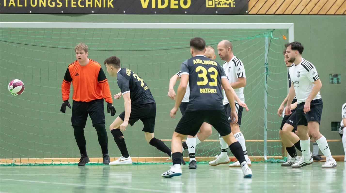 Herrenberg, Längenholzhalle, Gäubote-Cup, Hallenfußballturnier,  Spvgg. Aidlinge...