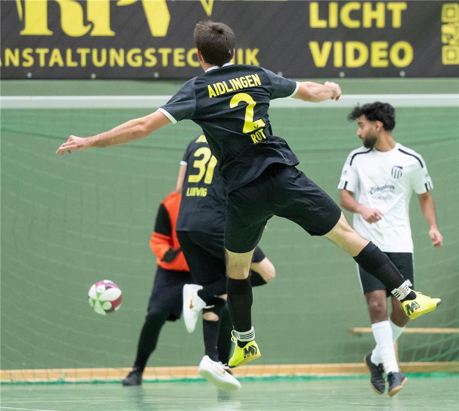 Herrenberg, Längenholzhalle, Gäubote-Cup, Hallenfußballturnier,  Spvgg. Aidlinge...