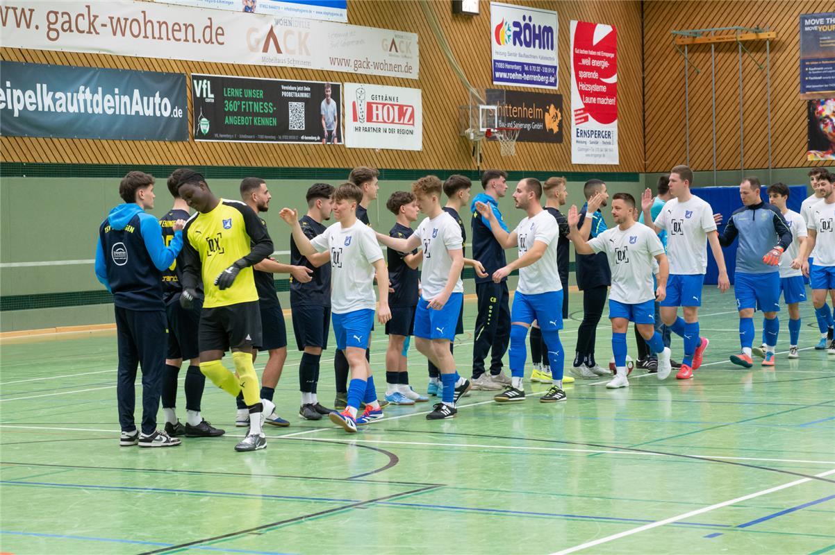 Herrenberg, Längenholzhalle, Gäubote-Cup, Hallenfußballtunier, Finale, TSV Ehnin...