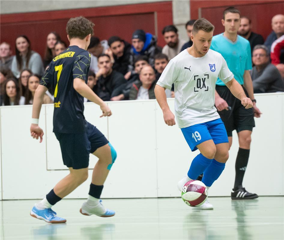Herrenberg, Längenholzhalle, Gäubote-Cup, Hallenfußballtunier, Finale, TSV Ehnin...
