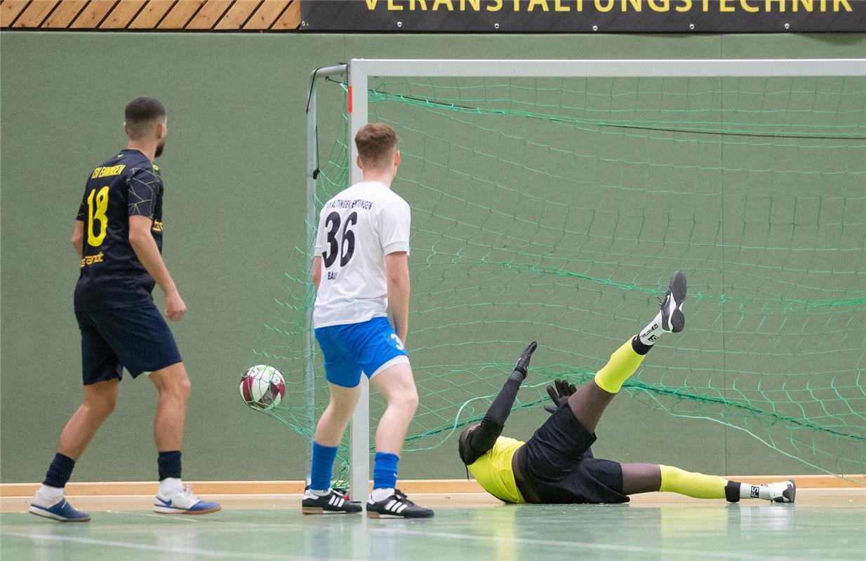 Herrenberg, Längenholzhalle, Gäubote-Cup, Hallenfußballtunier, Finale, TSV Ehnin...