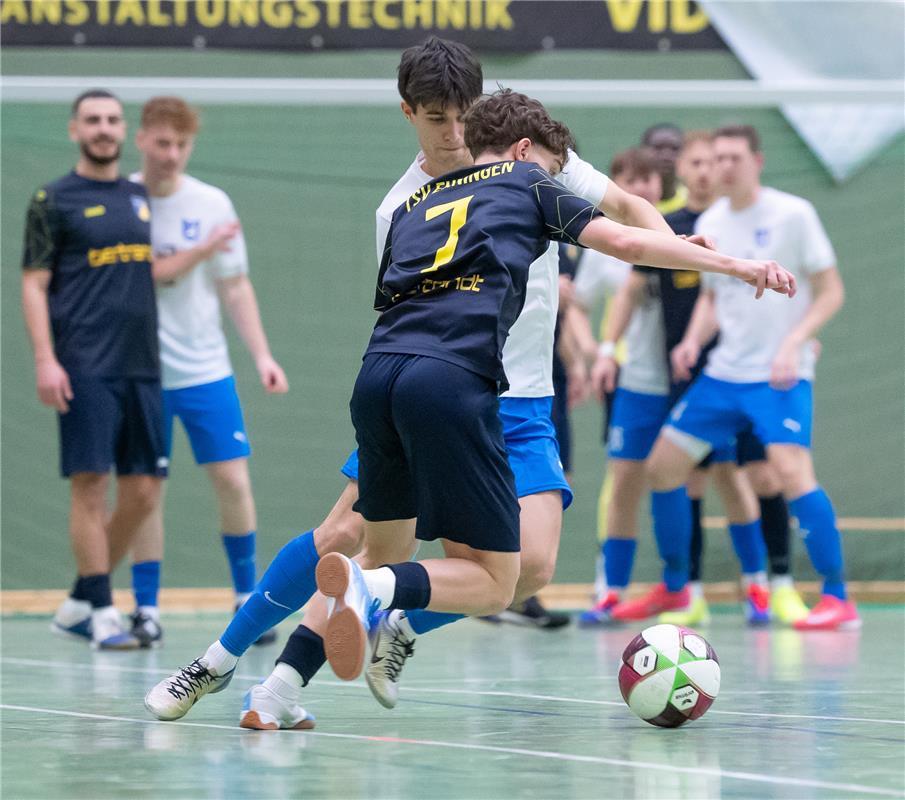 Herrenberg, Längenholzhalle, Gäubote-Cup, Hallenfußballtunier, Finale, TSV Ehnin...