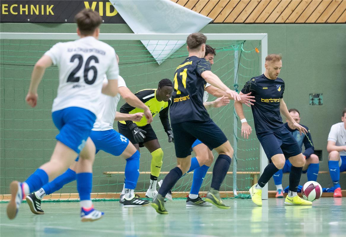Herrenberg, Längenholzhalle, Gäubote-Cup, Hallenfußballtunier, Finale, TSV Ehnin...