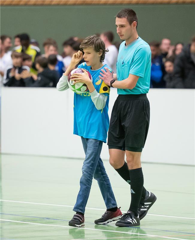 Herrenberg, Längenholzhalle, Gäubote-Cup, Hallenfußballtunier, Finale, TSV Ehnin...