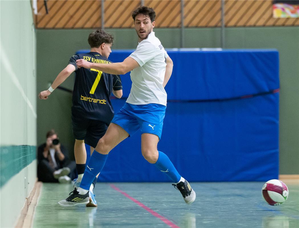 Herrenberg, Längenholzhalle, Gäubote-Cup, Hallenfußballtunier, Finale, TSV Ehnin...