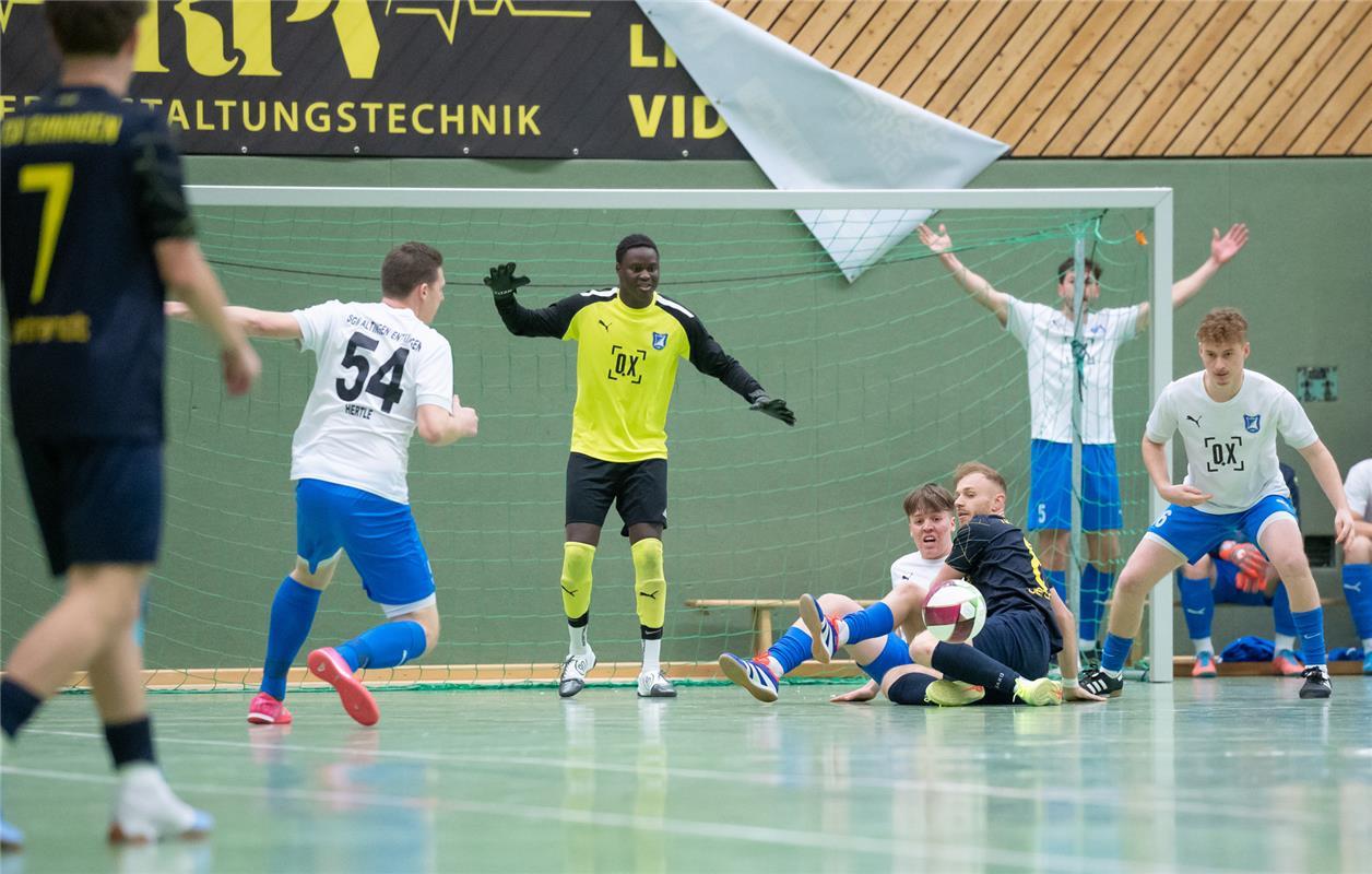 Herrenberg, Längenholzhalle, Gäubote-Cup, Hallenfußballtunier, Finale, TSV Ehnin...