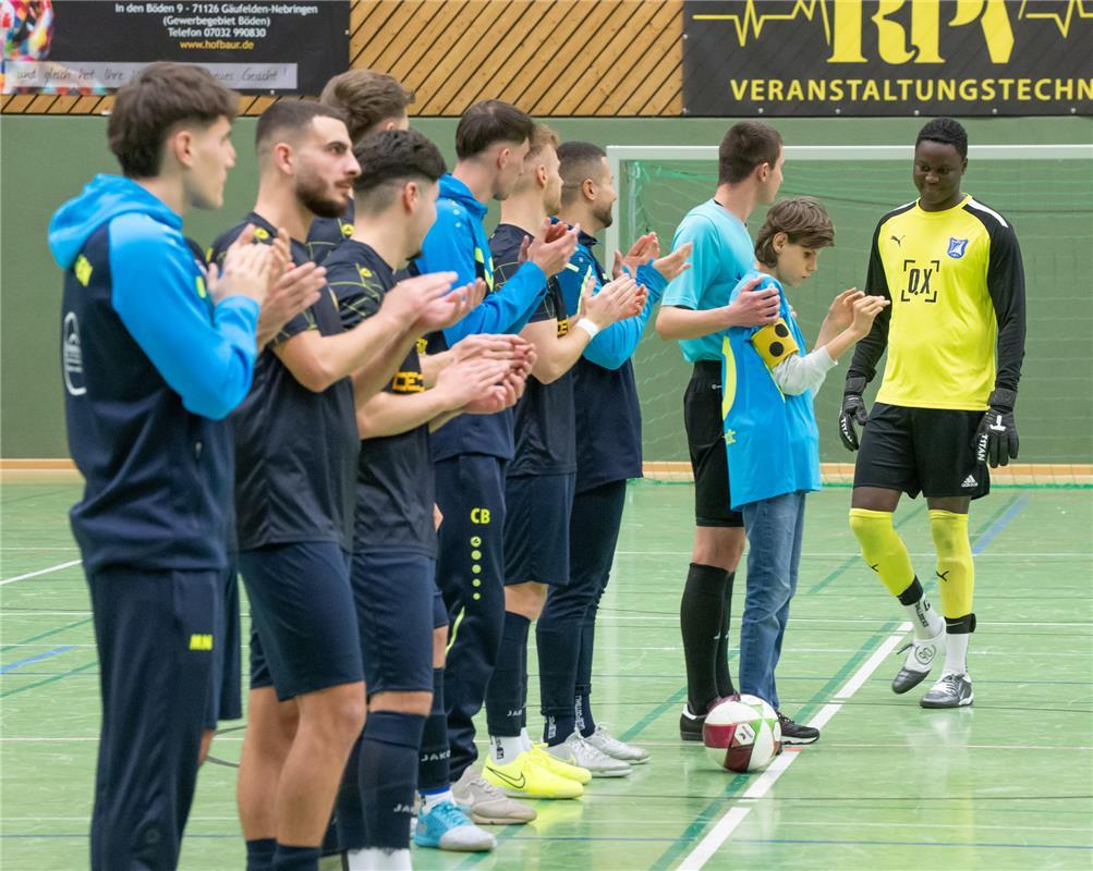 Herrenberg, Längenholzhalle, Gäubote-Cup, Hallenfußballtunier, Finale, TSV Ehnin...