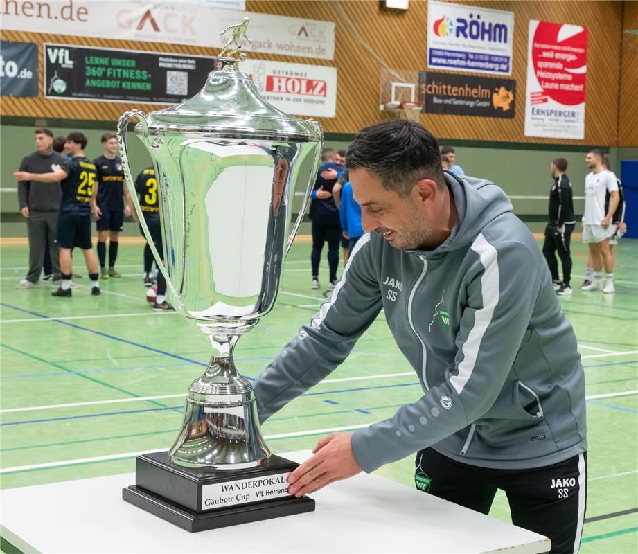 Herrenberg, Längenholzhalle, Gäubote-Cup, Hallenfußballtunier, Finale, TSV Ehnin...