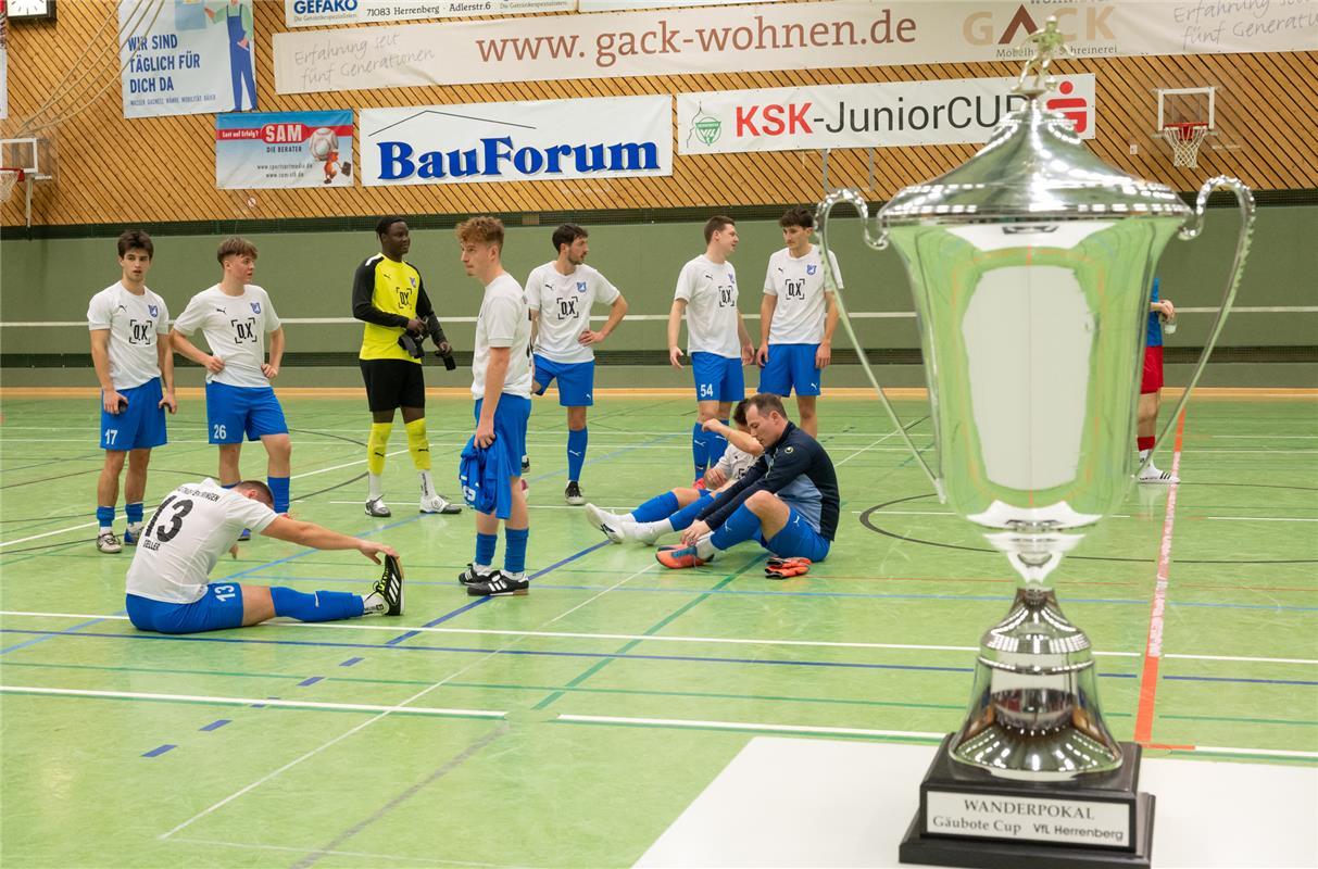 Herrenberg, Längenholzhalle, Gäubote-Cup, Hallenfußballtunier, Finale, TSV Ehnin...