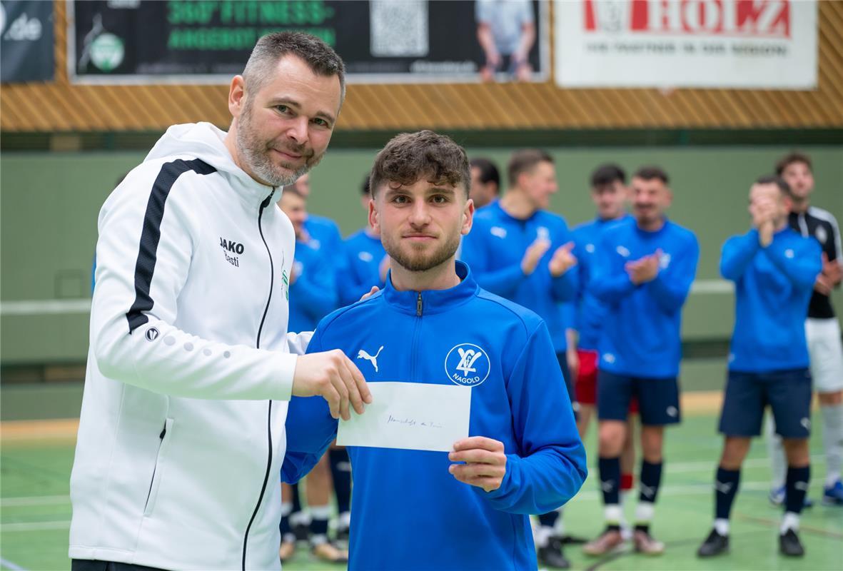 Herrenberg, Längenholzhalle, Gäubote-Cup, Hallenfußballtunier, Finale, TSV Ehnin...