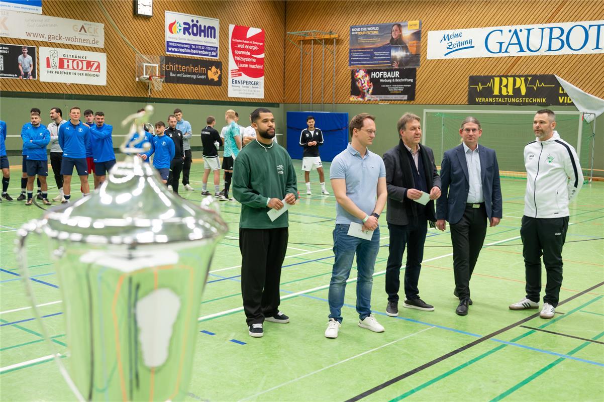 Herrenberg, Längenholzhalle, Gäubote-Cup, Hallenfußballtunier, Finale, TSV Ehnin...