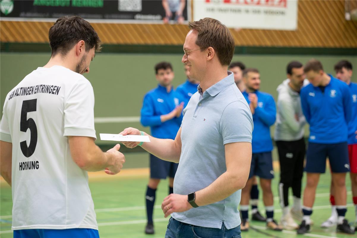 Herrenberg, Längenholzhalle, Gäubote-Cup, Hallenfußballtunier, Finale, TSV Ehnin...