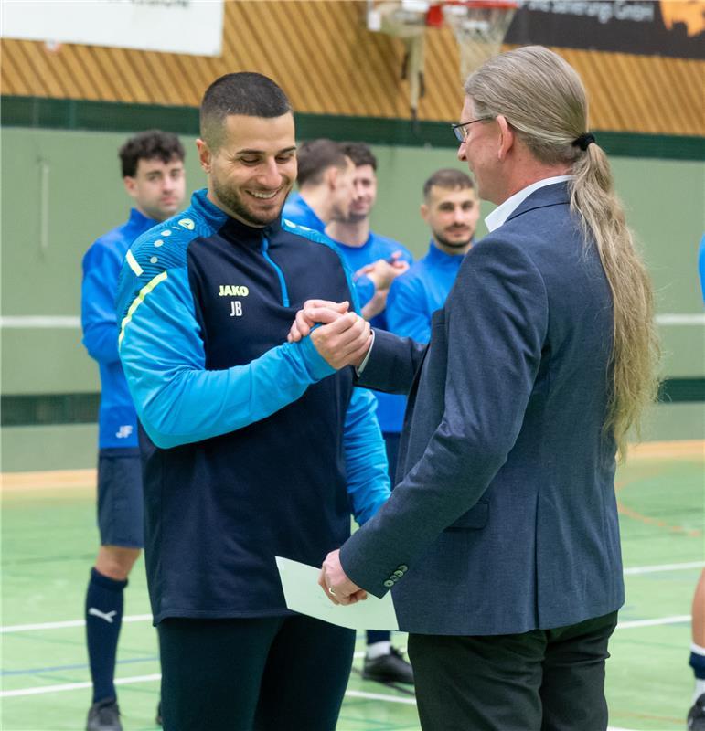 Herrenberg, Längenholzhalle, Gäubote-Cup, Hallenfußballtunier, Finale, TSV Ehnin...