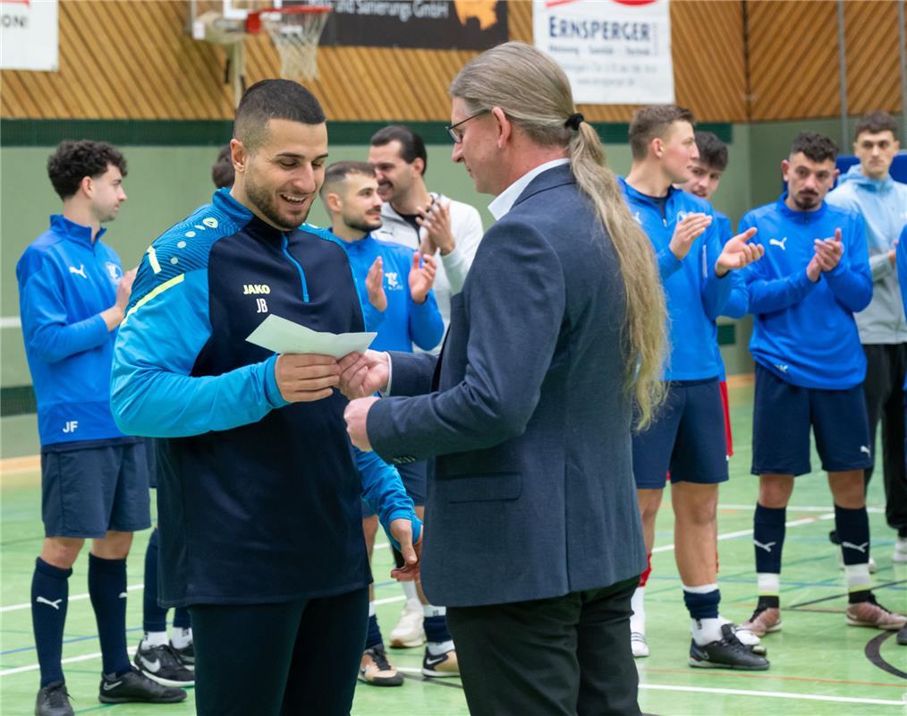 Herrenberg, Längenholzhalle, Gäubote-Cup, Hallenfußballtunier, Finale, TSV Ehnin...