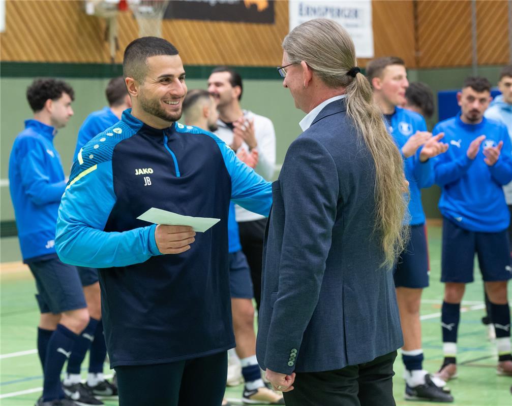 Herrenberg, Längenholzhalle, Gäubote-Cup, Hallenfußballtunier, Finale, TSV Ehnin...