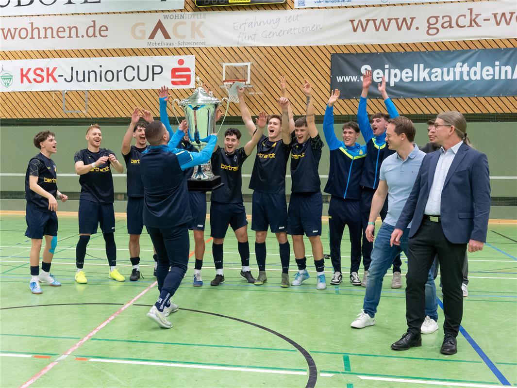 Herrenberg, Längenholzhalle, Gäubote-Cup, Hallenfußballtunier, Finale, TSV Ehnin...
