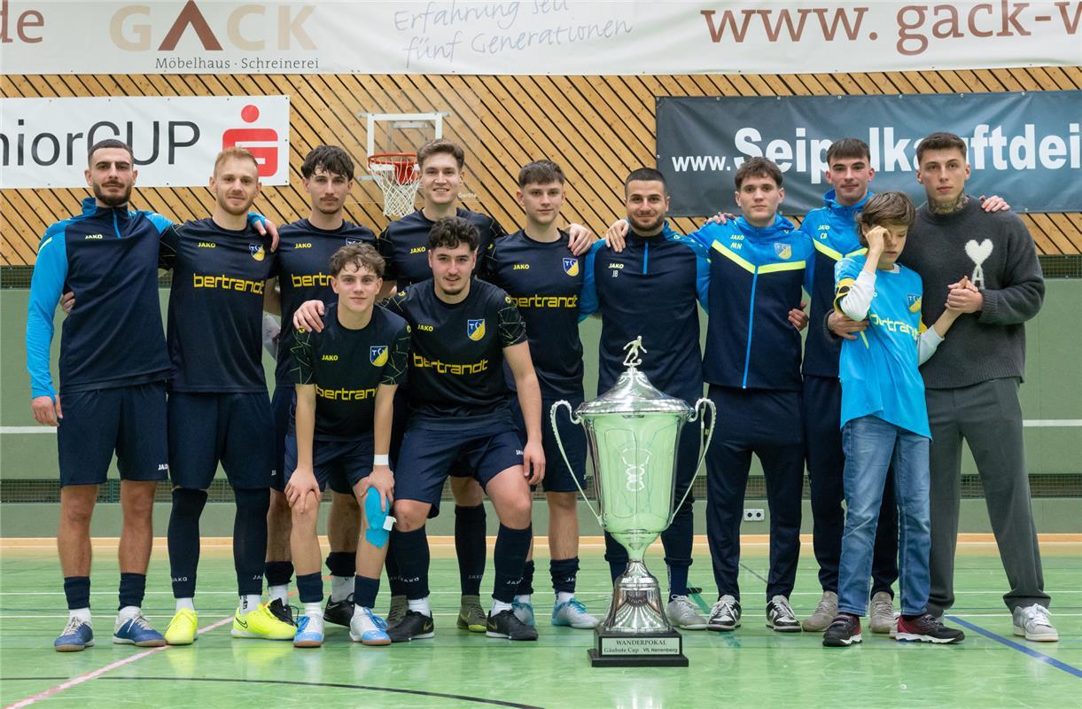 Herrenberg, Längenholzhalle, Gäubote-Cup, Hallenfußballtunier, Finale, TSV Ehnin...