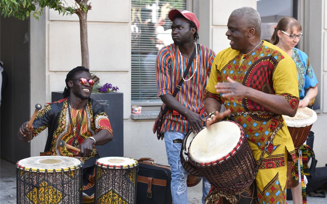 Herrenberg, Marktplatz, Kulturfestival, Afrika, GB-Foto: Vecsey