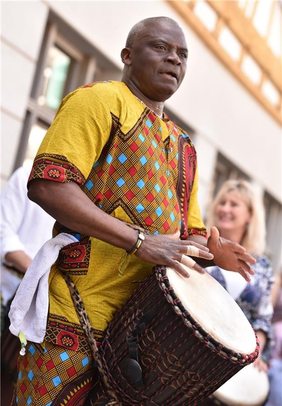 Herrenberg, Marktplatz, Kulturfestival, Afrika, GB-Foto: Vecsey