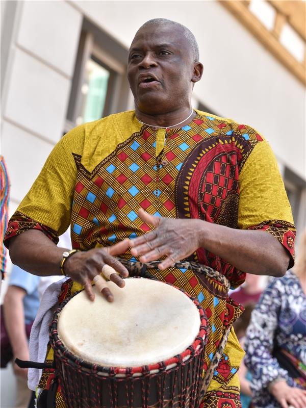 Herrenberg, Marktplatz, Kulturfestival, Afrika, GB-Foto: Vecsey