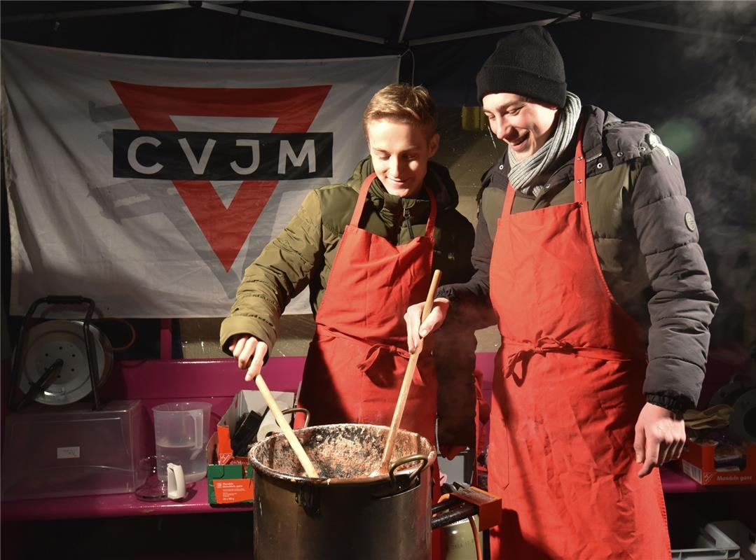 Herrenberg, Marktplatz, Weihnachtsmarkt, GB-Foto: Vecsey