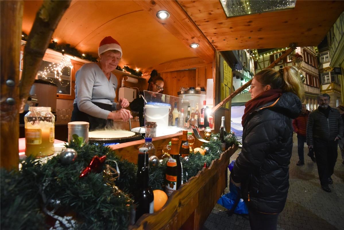 Herrenberg, Marktplatz, Weihnachtsmarkt, GB-Foto: Vecsey