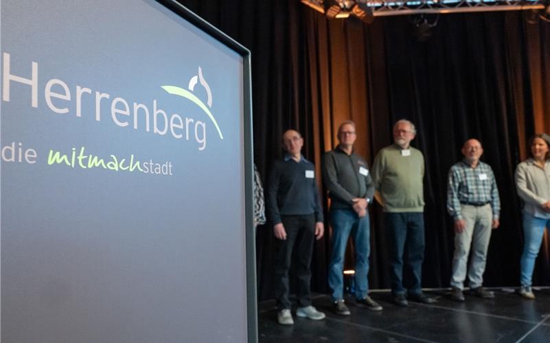Bildergalerie: Stadt Herrenberg ehrt im Mauerwerk Menschen, die sich besonders engagieren