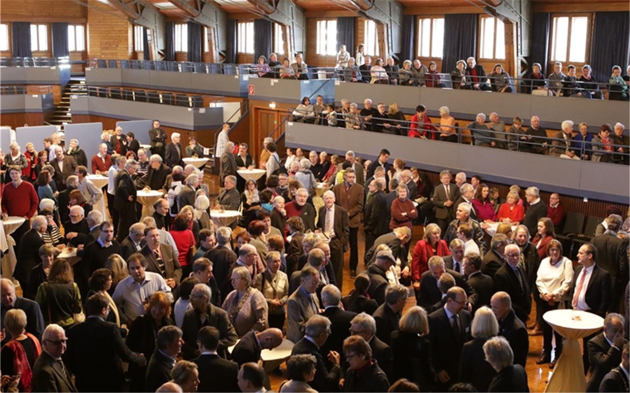 Herrenberg Neujahrsempfang der Stadt hier in der Stadthalle 21.1.2018