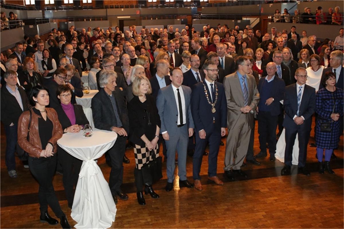 Herrenberg Neujahrsempfang der Stadt hier  in der Stadthalle  21.1.2018 Bäuerle