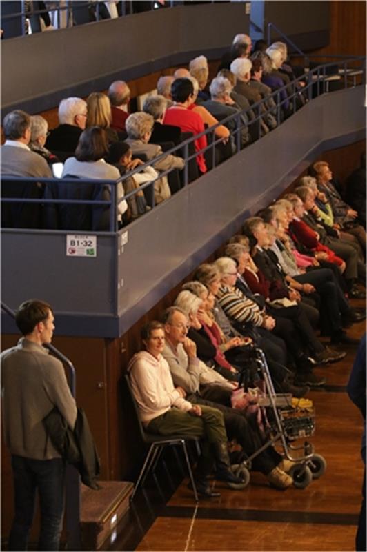 Herrenberg Neujahrsempfang der Stadt hier  in der Stadthalle  21.1.2018 Bäuerle