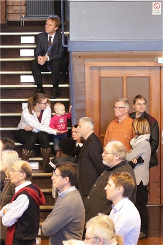 Herrenberg Neujahrsempfang der Stadt hier  in der Stadthalle  21.1.2018 Bäuerle