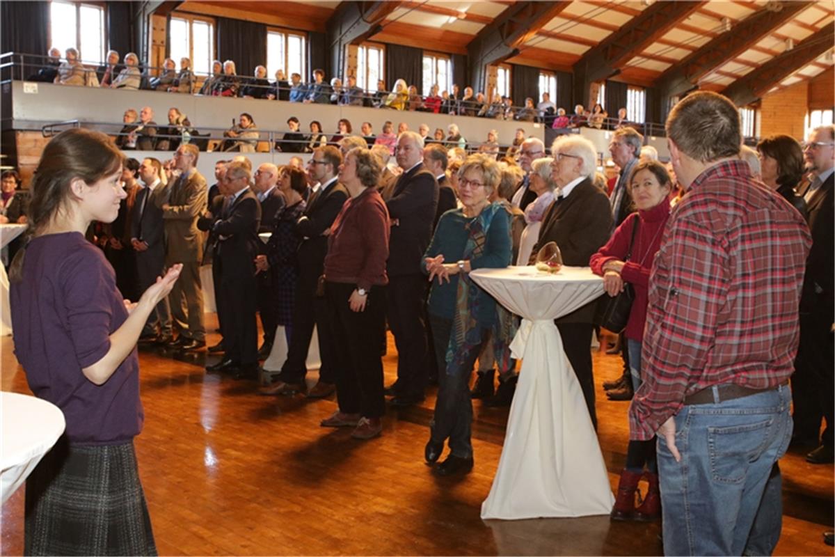 Herrenberg Neujahrsempfang der Stadt hier  in der Stadthalle  21.1.2018 Bäuerle