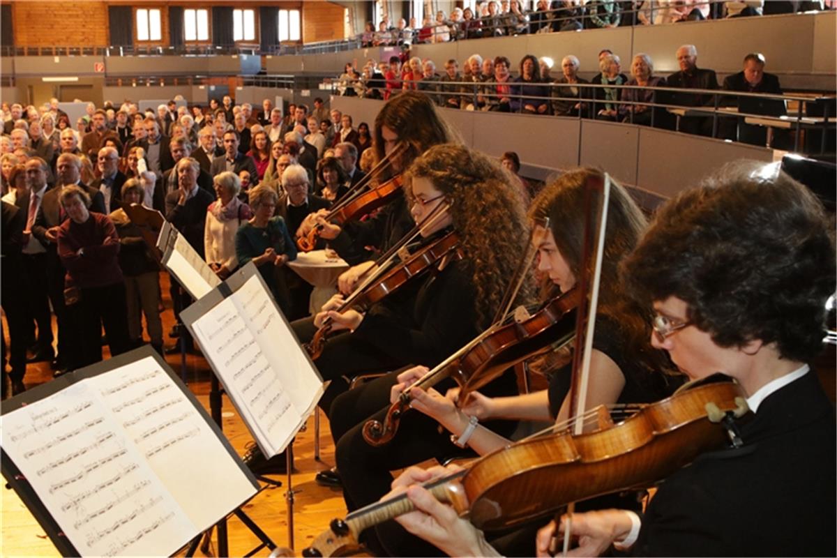 Herrenberg Neujahrsempfang der Stadt hier  in der Stadthalle  21.1.2018 Bäuerle