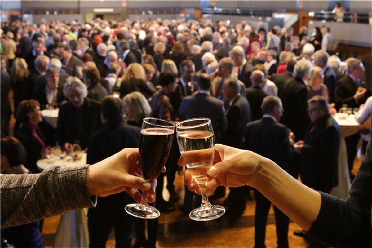 Herrenberg Neujahrsempfang der Stadt hier  in der Stadthalle  21.1.2018 Bäuerle