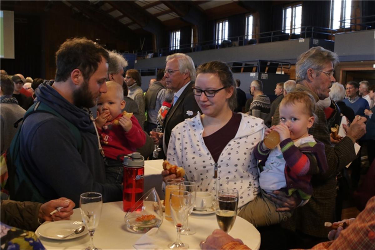 Herrenberg Neujahrsempfang der Stadt hier  in der Stadthalle  21.1.2018 Bäuerle