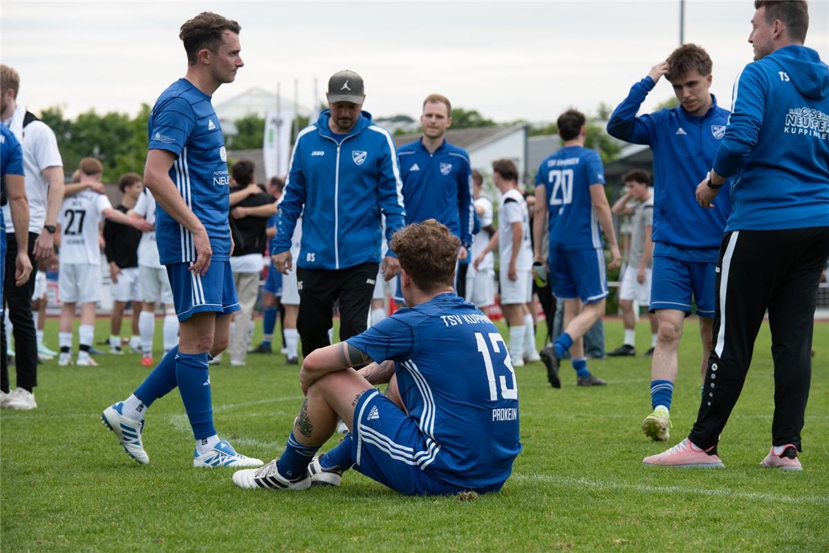 Herrenberg, Stadion, Aktiven-Pokalfinale, Bezirkspokal, TSV Kuppingen (blau) - T...