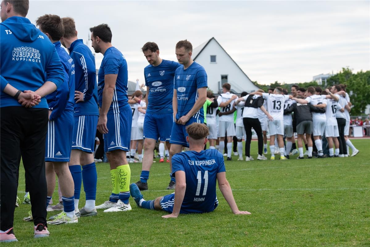 Herrenberg, Stadion, Aktiven-Pokalfinale, Bezirkspokal, TSV Kuppingen (blau) - T...