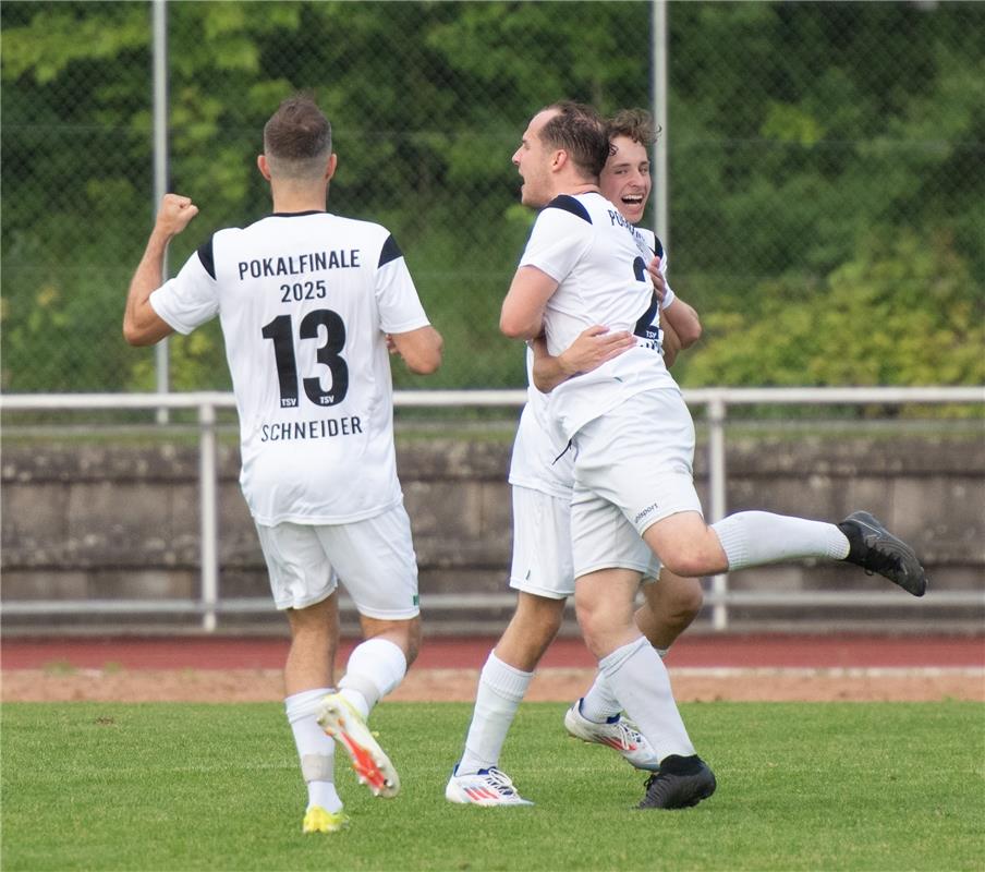 Herrenberg, Stadion, Aktiven-Pokalfinale, Bezirkspokal, TSV Kuppingen (blau) - T...