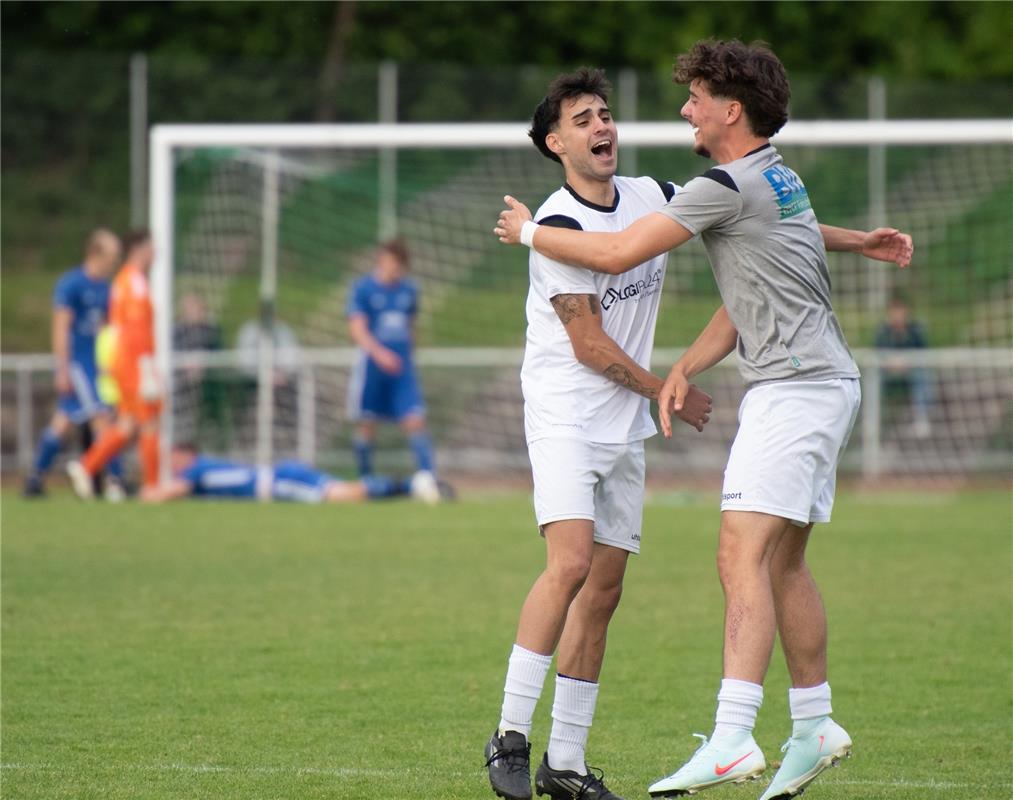 Herrenberg, Stadion, Aktiven-Pokalfinale, Bezirkspokal, TSV Kuppingen (blau) - T...