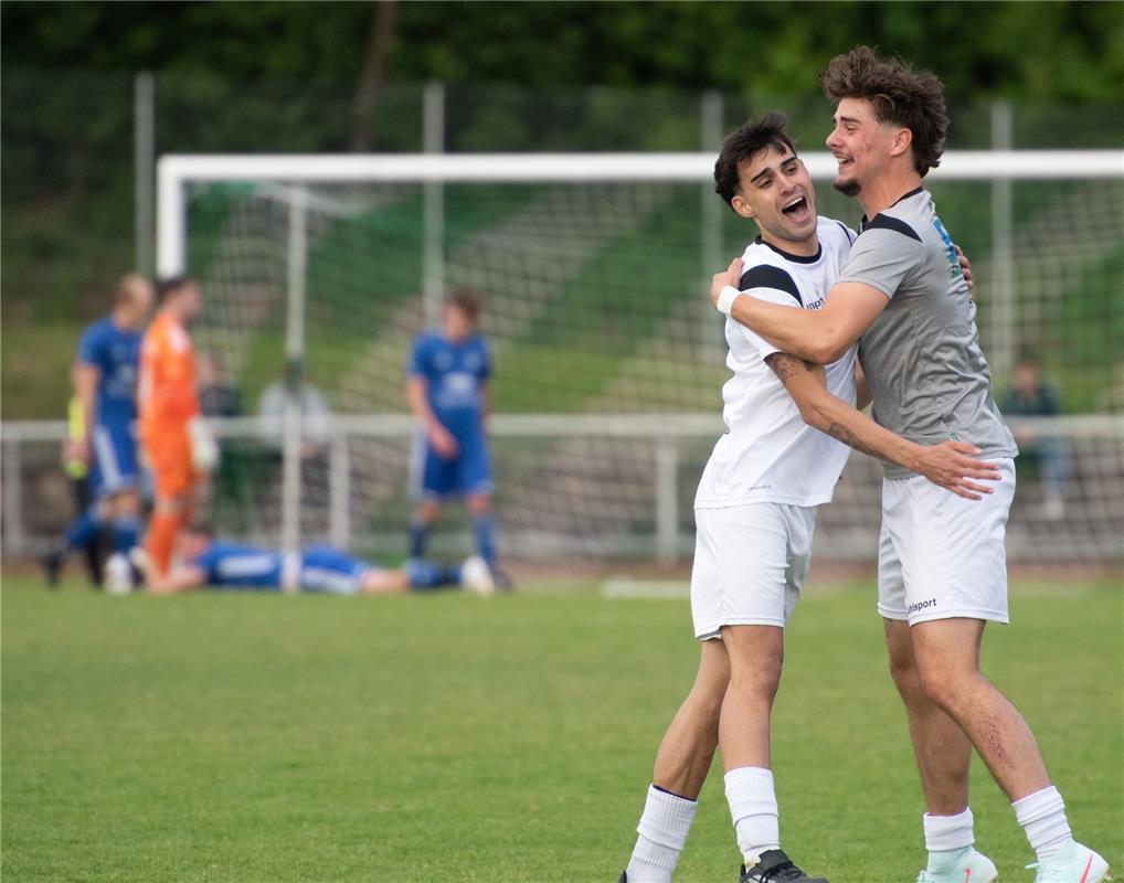 Herrenberg, Stadion, Aktiven-Pokalfinale, Bezirkspokal, TSV Kuppingen (blau) - T...