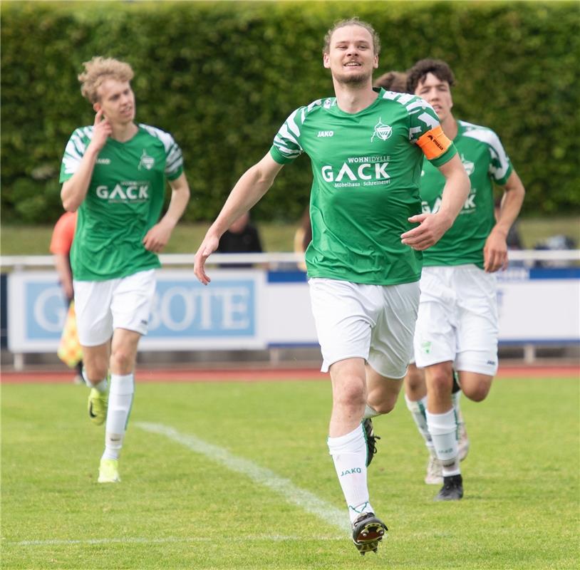 Herrenberg, Stadion, Fußball, Jugendpokalfinale, A-Jugend, VfL Herrenberg (grün)...