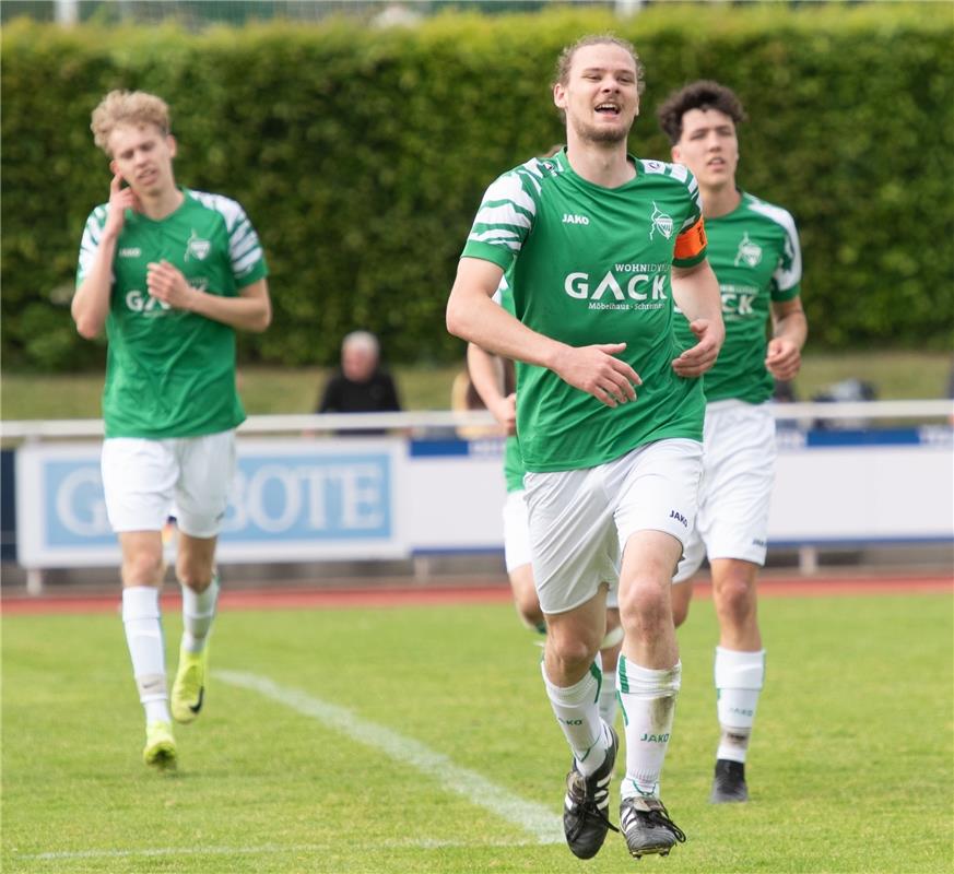 Herrenberg, Stadion, Fußball, Jugendpokalfinale, A-Jugend, VfL Herrenberg (grün)...