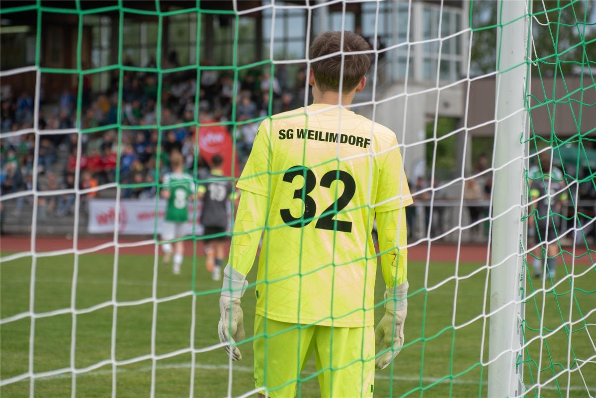 Herrenberg, Stadion, Fußball, Jugendpokalfinale, A-Jugend, VfL Herrenberg (grün)...