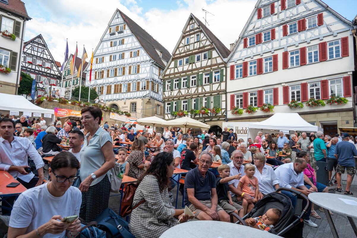 Herrenberg, Stadtfest, Eröffnung, Foto: Tatjana Vecsey GB-Foto: Vecsey