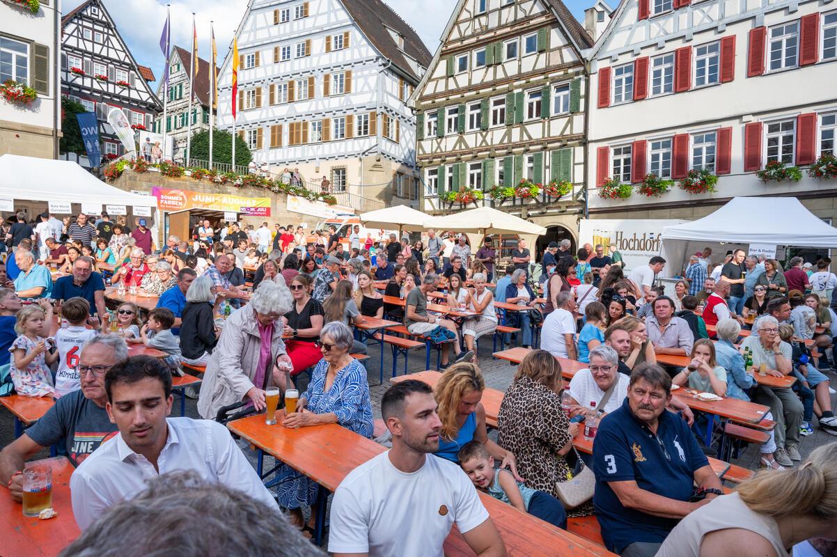 Herrenberg, Stadtfest, Eröffnung, Foto: Tatjana Vecsey GB-Foto: Vecsey