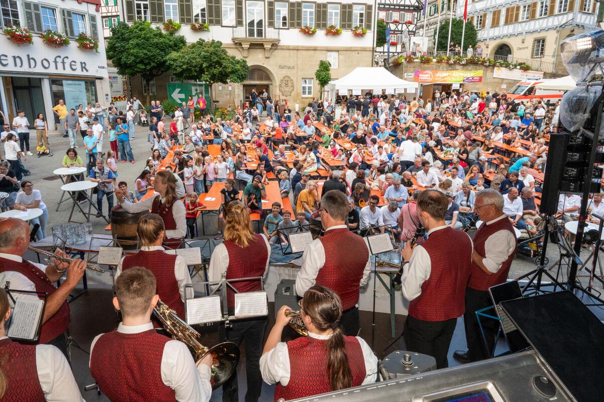 Herrenberg, Stadtfest, Eröffnung, Foto: Tatjana Vecsey GB-Foto: Vecsey