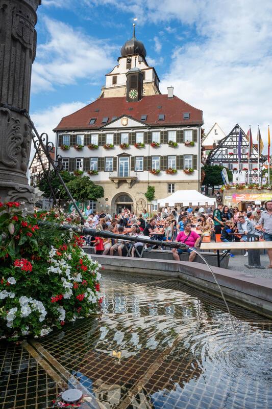 Herrenberg, Stadtfest, Eröffnung, Foto: Tatjana Vecsey GB-Foto: Vecsey